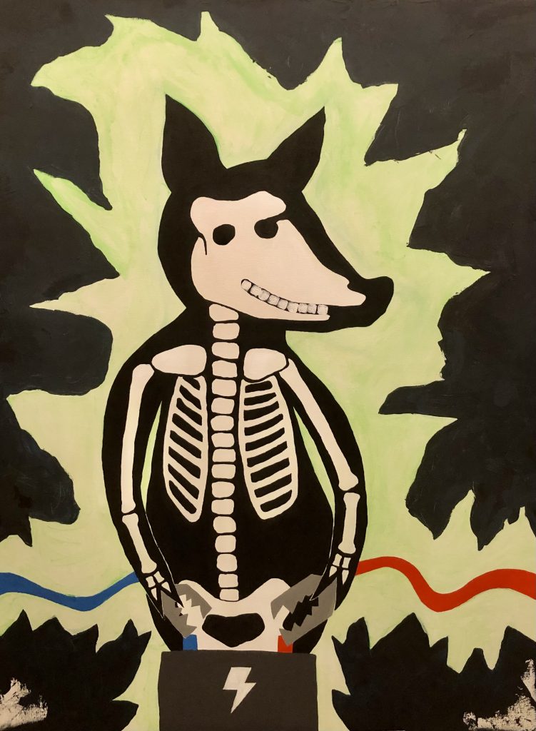 A sharper painting of electro pig